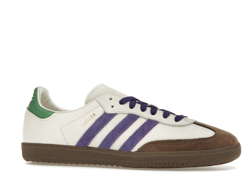 adidas Samba OG Off White Core Purple Green Brown (Women's)