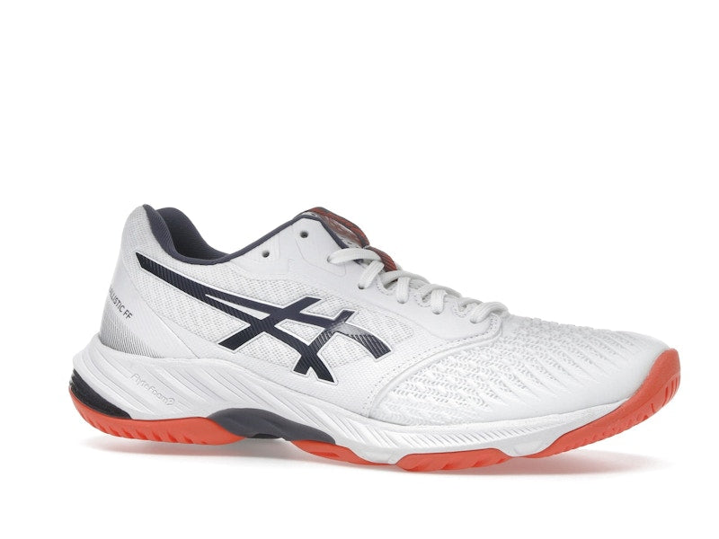 ASICS Netburner Ballistic FF 3 White Indigo Fog