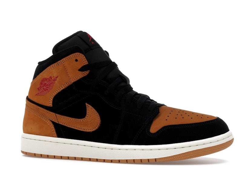 Jordan 1 Mid SE Black Flax