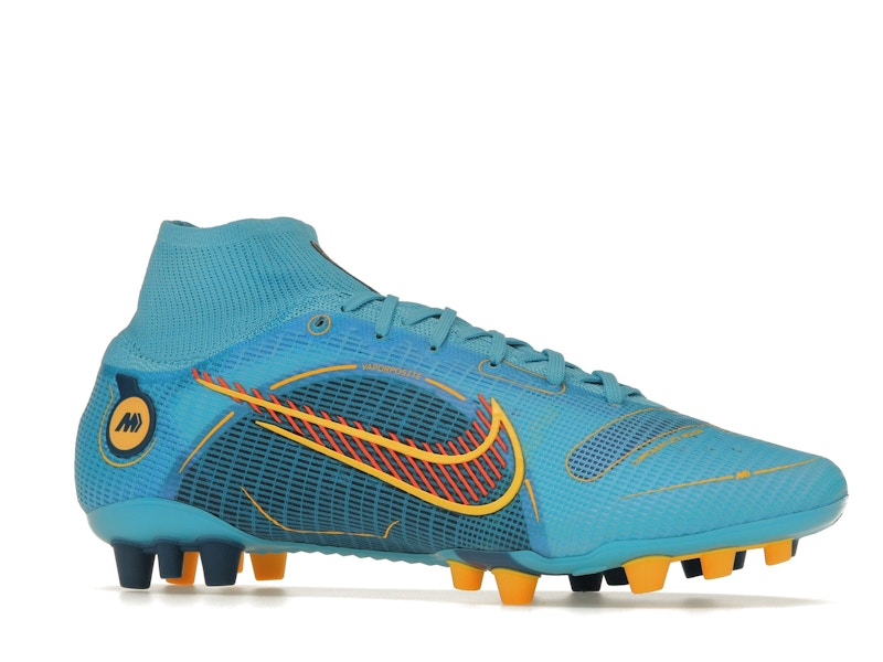Nike Mercurial Superfly 8 Elite AG Chlorine Blue Laser Orange