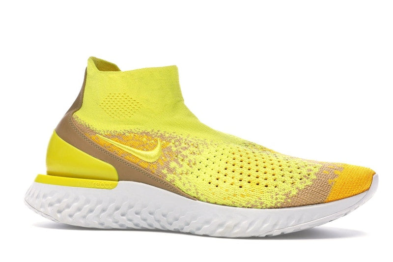 Nike Rise React Flyknit Sonic Yellow