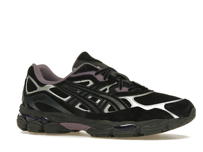 ASICS Gel-NYC Black Purple Graphite Grey