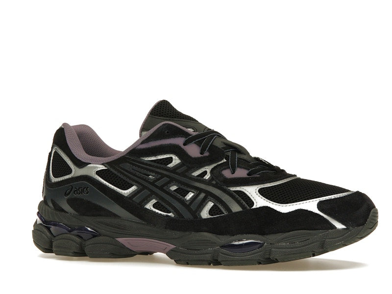 ASICS Gel-NYC Black Purple Graphite Grey