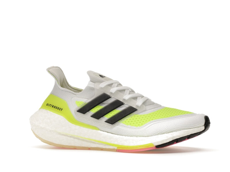 adidas Ultra Boost 21 White Solar Green (Women's)