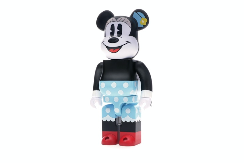 Bearbrick Minnie Mouse 400% Black