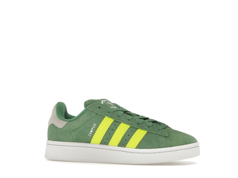 adidas Campus 00s Preloved Green Solar Yellow (Kids)