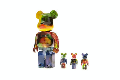 Bearbrick Pushead 4 pc Set 100% & 400% Set Multi