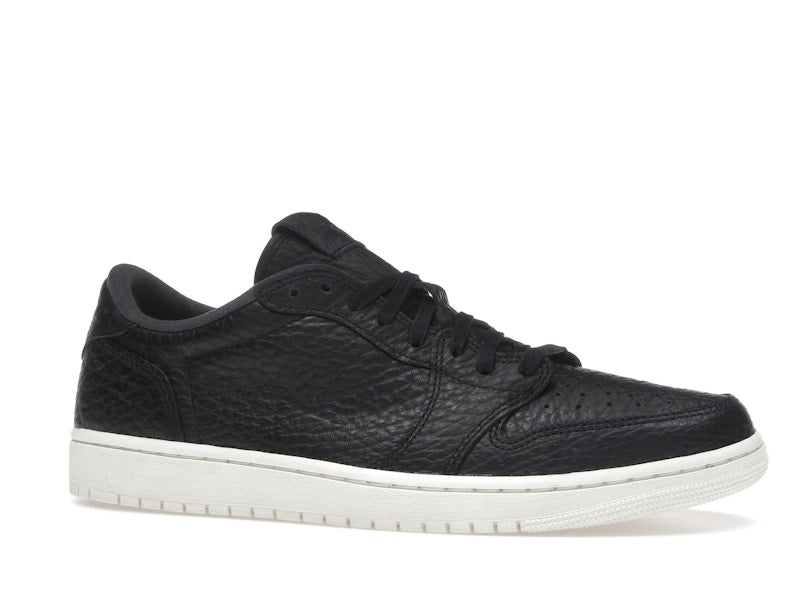 Jordan 1 Retro Low Swooshless Black (2025)