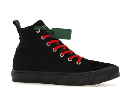 OFF-WHITE Vulcanized Hi Canvas Black Red
