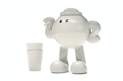 James Jarvis Glazed Porcelain Teapot White