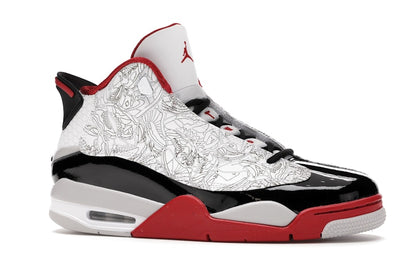 Jordan Dub Zero White Varsity Red
