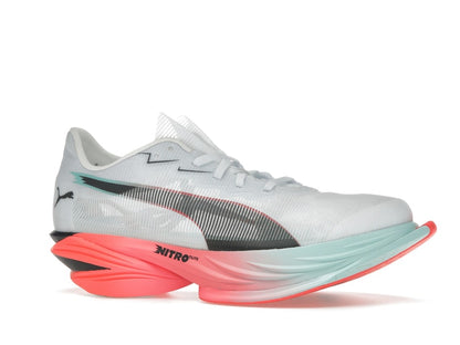 Puma Fast-R Nitro Elite 3 White Glowing Red Mint (Women's)