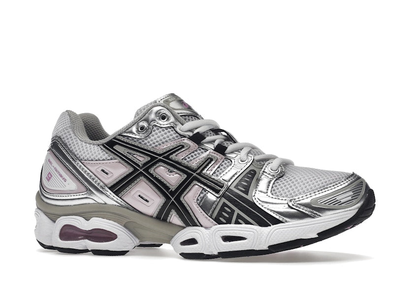 ASICS Gel-Nimbus 9 White Black Light Pink (Women's)