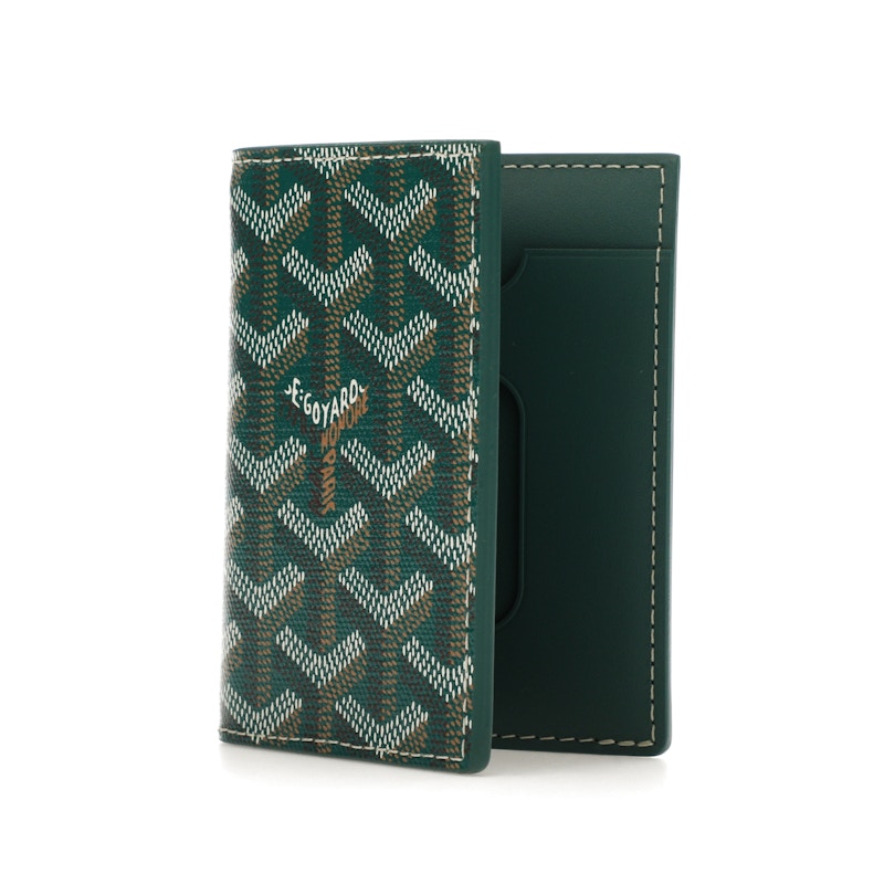 Goyard Saint Marc Card Holder Green