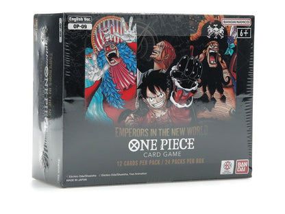 Bandai One Piece Emperors In The New World Hobby Box (OP-09)