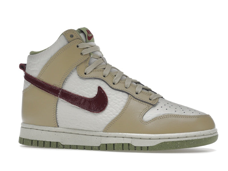 Nike Dunk High Tumbled Tan White Brown (Women's)