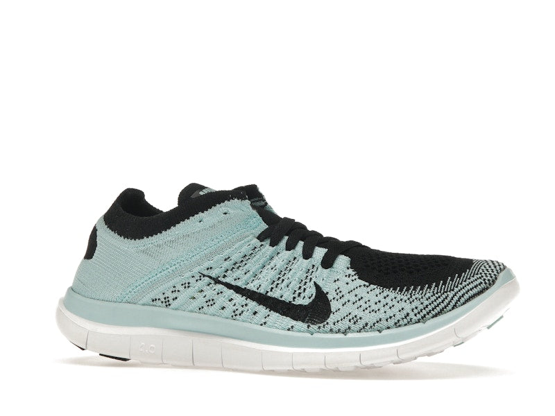 Nike Free 4.0 Flyknit Black Glacier Ice (Women's)
