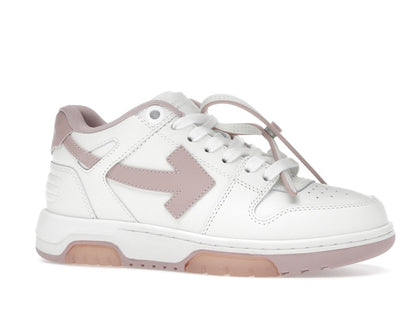 OFF-WHITE Out Of Office OOO Low Tops White Pink (Women's)