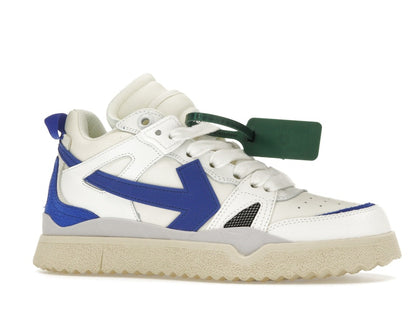OFF-WHITE Sponge Mid Top White Blue
