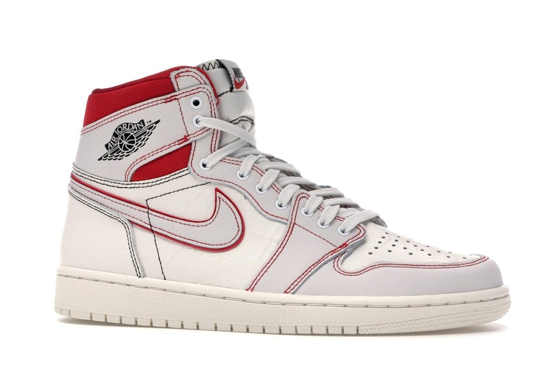 Jordan 1 Retro High Phantom Gym Red