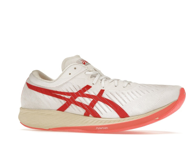 ASICS Metaracer White Sunrise Red