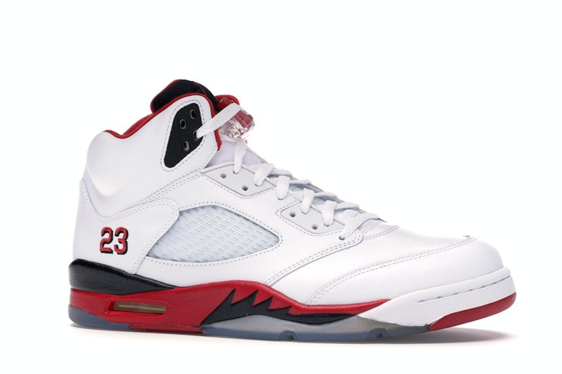 Jordan 5 Retro Fire Red Black Tongue (2013)