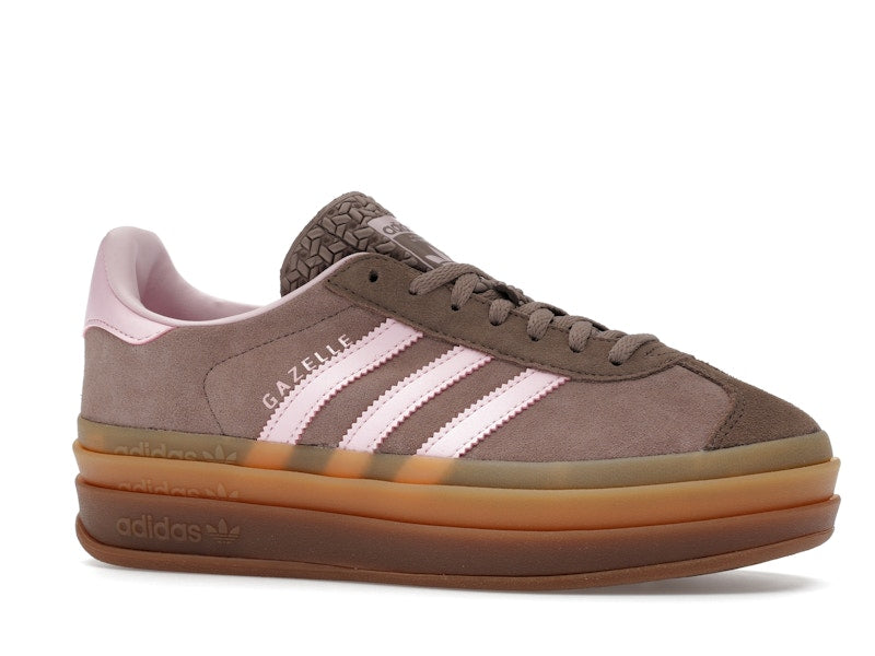 adidas Gazelle Bold Trace Brown Clear Pink (Women's)