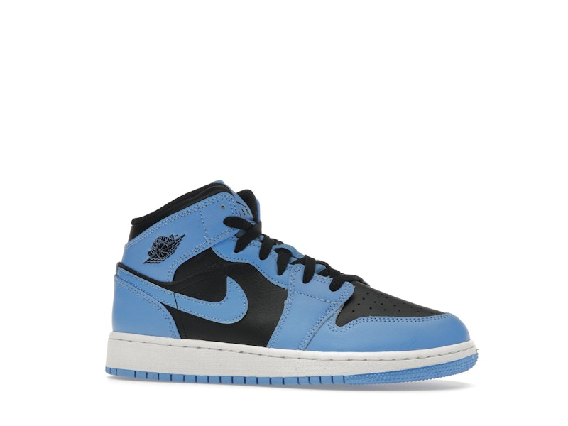Jordan 1 Mid University Blue Black (GS)