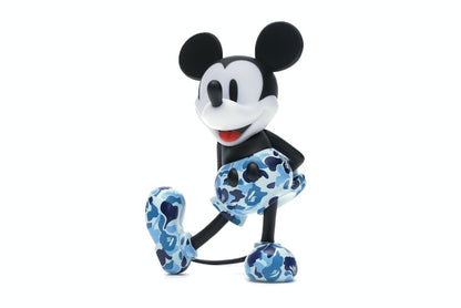 BAPE x Mickey Mouse 90th Anniversary Figure Blue Camo