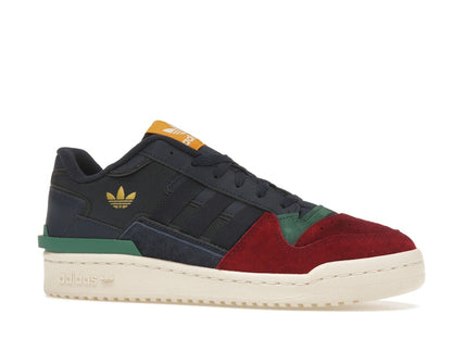 adidas Forum Exhibit Low 2.0 Collegiate Navy Burgundy Green