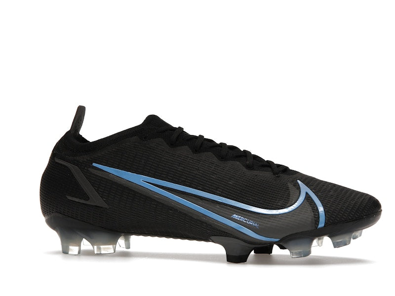 Nike Vapor 14 Elite FG Flyknit Black Iron Grey Blue