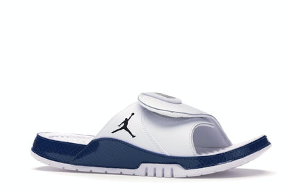 Jordan Hydro 11 Slide White Navy