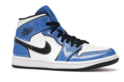 Jordan 1 Mid Signal Blue