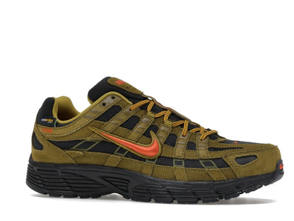 Nike P-6000 Premium Cordura Olive Flak Black Picante Red