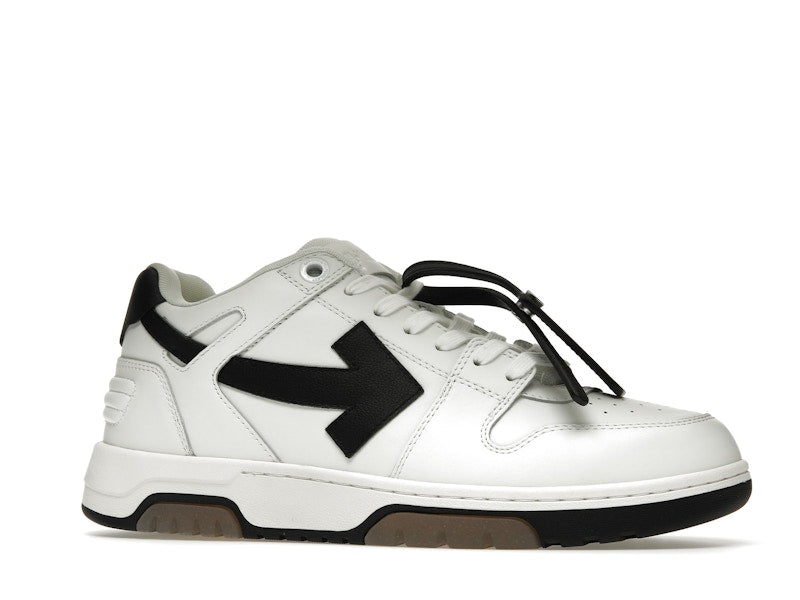 OFF-WHITE Out Of Office OOO 30 MM Low Tops Black White Blue