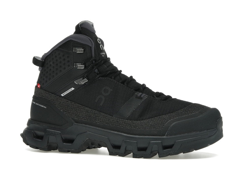 On Running Cloudrock Trek Waterproof Black