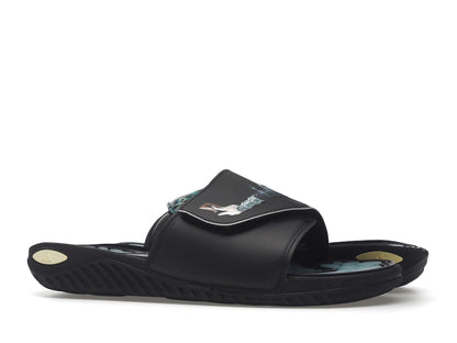 adidas Reptossage Hook-And-Loop Slides Yu-Gi-Oh! Blue Eyes White Dragon