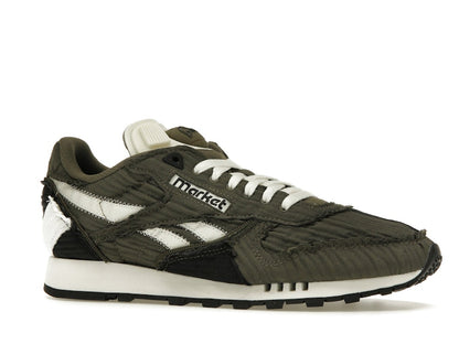 Reebok Classic Leather Pump Market Army Green
