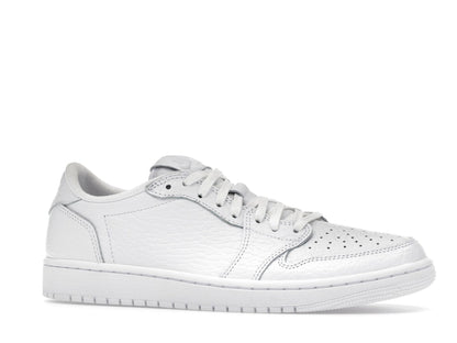 Jordan 1 Retro Low Swooshless Triple White (2025)