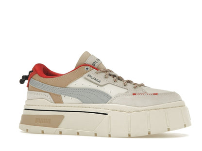 Puma Mayze Stack Retro Grade Vaporous Grey Red