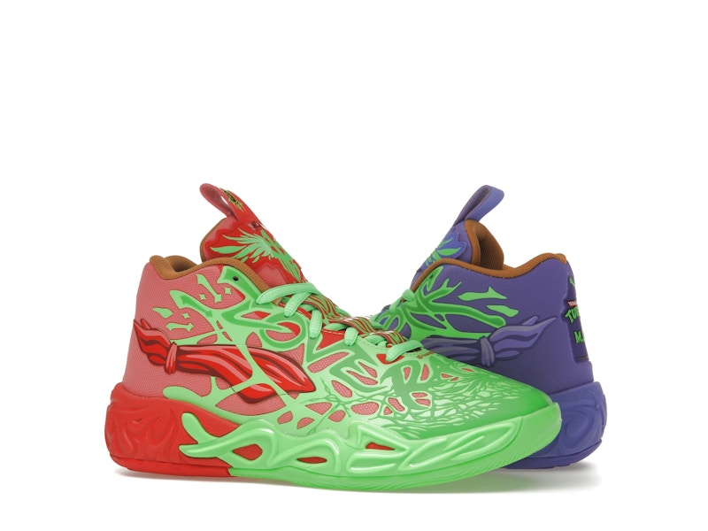 Puma LaMelo Ball MB.04 Teenage Mutant Ninja Turtles Raphael and Donatello (GS)