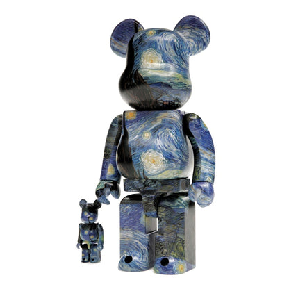 Bearbrick Vincent van Gogh The Starry Night 100% & 400% Set