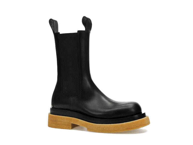 Bottega Veneta Lug Boot Black Gum