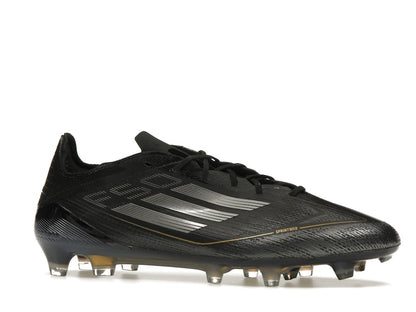 adidas F50 Elite FG Core Black Iron Metallic Gold Metallic