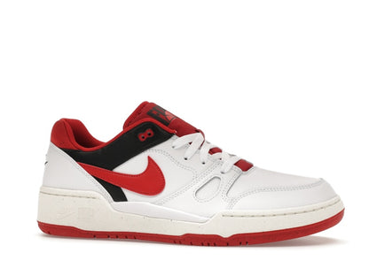 Nike Full Force Low White Red Black