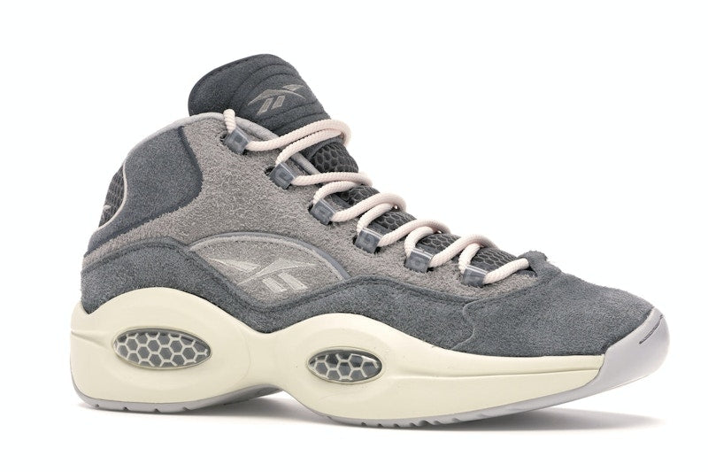Reebok Question Mid Grey Suede