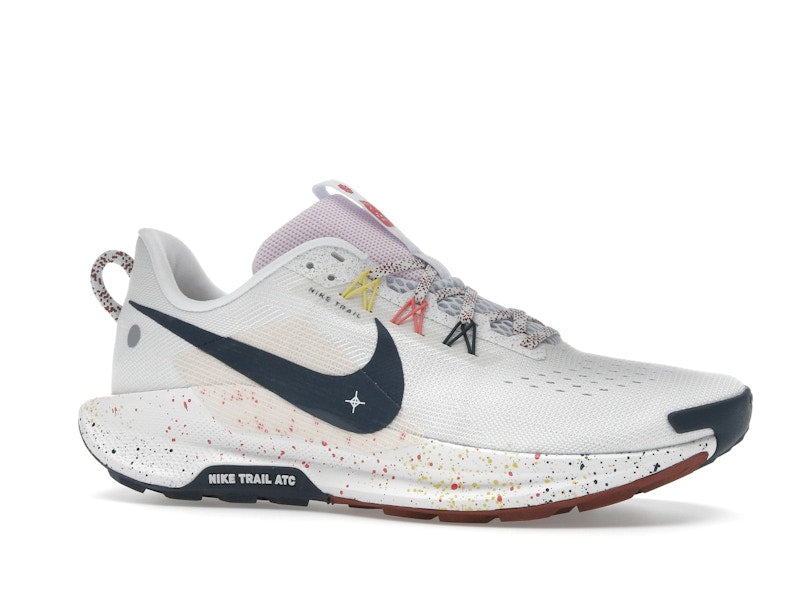 Nike React Pegasus Trail 5 Summit White Football Grey Pink Foam Armory Navy