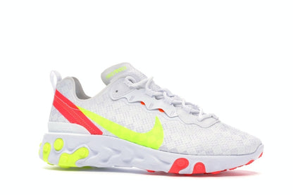 Nike React Element 55 White Crimson Volt