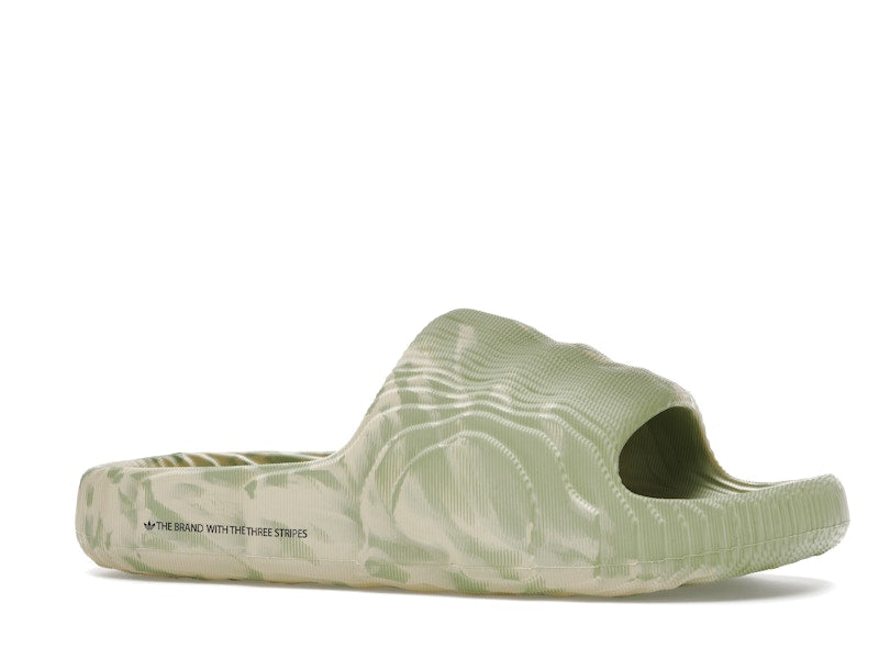 adidas Adilette 22 Slides Magic Lime St Desert Sand