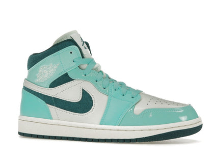 Jordan 1 Mid Chenille Bleached Turquoise (Women's)